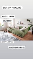 Sofa Couch Big Sofa Bezug aus Cord von 3C Candy Sachsen-Anhalt - Magdeburg Vorschau