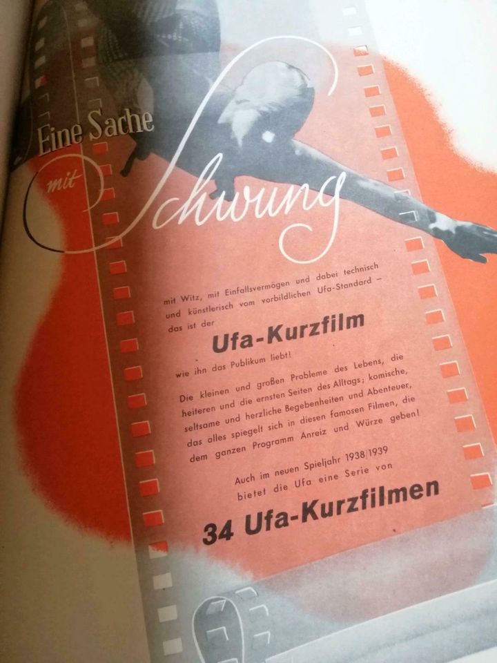 Ufa Filmverleih Buch 1938/39 in Radebeul