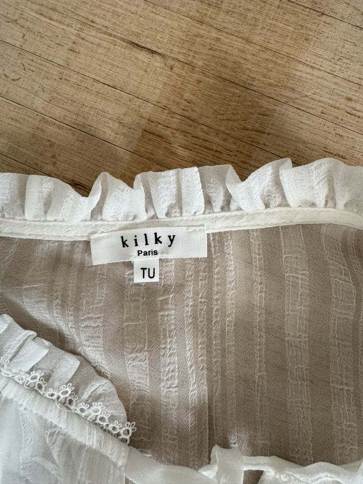 Damenkleid in weiß von Kilky in Größe S in Langenzenn