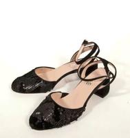 Heine Pailletten Pumps Silvester Hochzeit 38 schwarz neu Hessen - Trebur Vorschau
