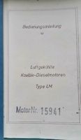 Bedienungsanleitung für luftgekühlte Kaelble-Dieselmotoren Typ LM Bayern - Moosthenning Vorschau