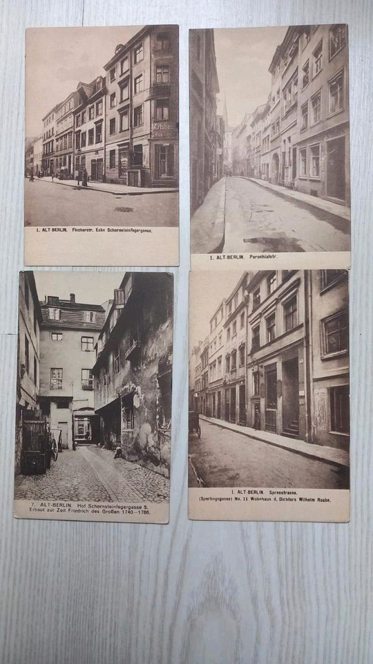 20x Alte Postkarte Ansichtskarte Alt Berlin Straßen Gebäude in Bochum