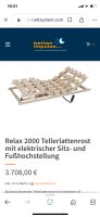 2 Tellerlattenrost Relax Zirbe 90x220 elektrisch Niedersachsen - Jork Vorschau