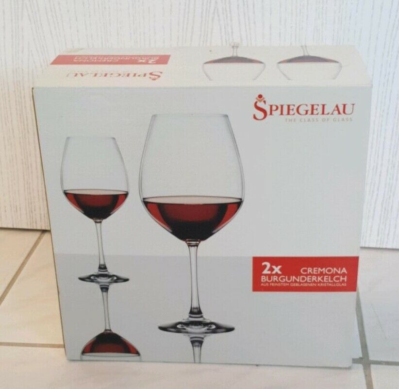 2x Spiegelau Cremona Burgunderkelch Neu Weinglas Glas in Baden-Württemberg  - Wilhelmsfeld | eBay Kleinanzeigen ist jetzt Kleinanzeigen