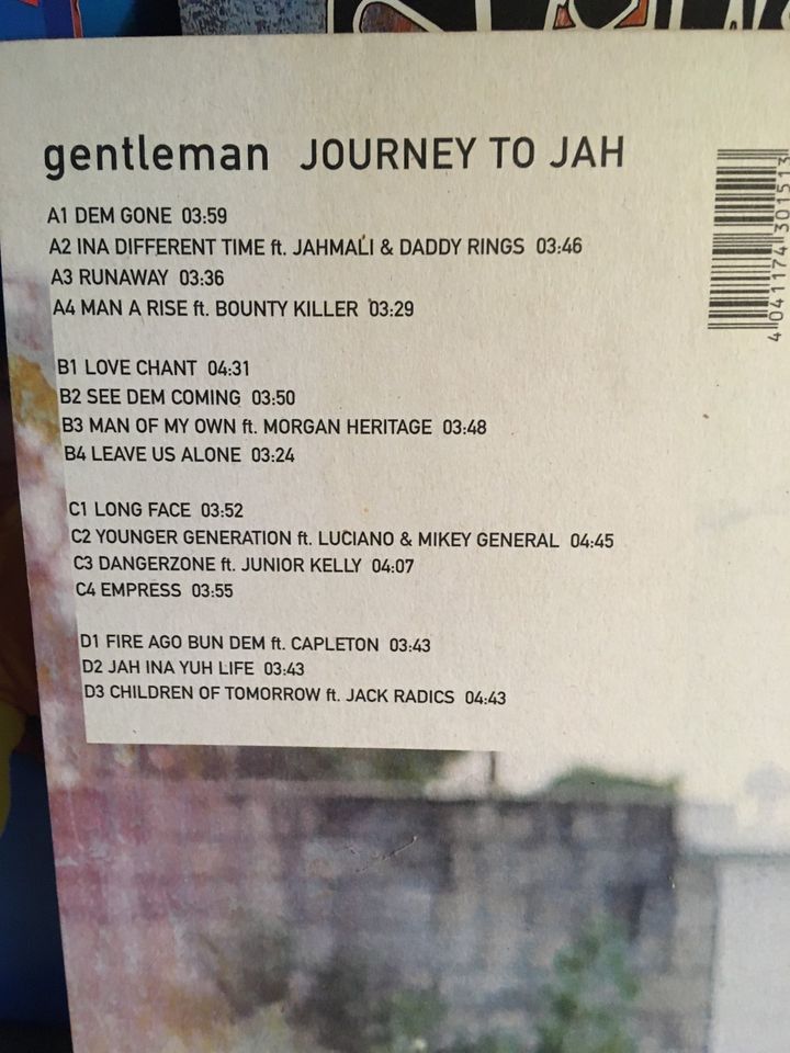 Gentleman Journey to Jah Do LP vinyl in Trebur