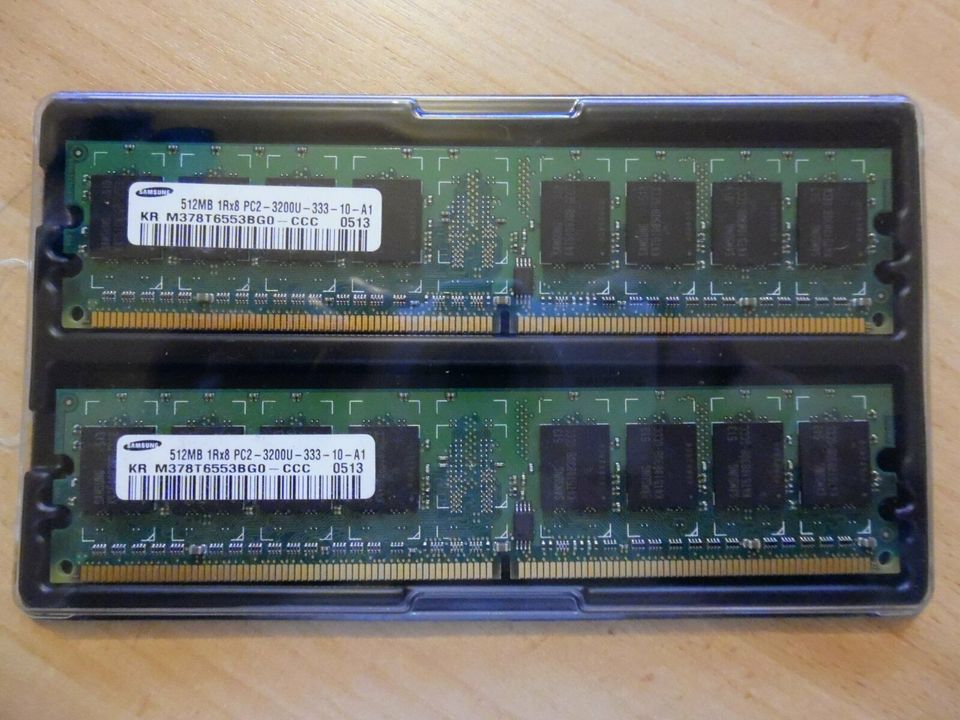Kingston/Samsung 512MB DDR2-Ram in Waltrop