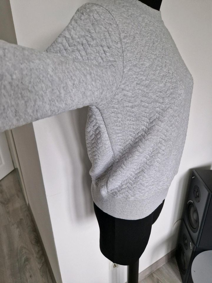 Superdry Damen Pullover Gr M wie 36 38 grau in Lauenbrück