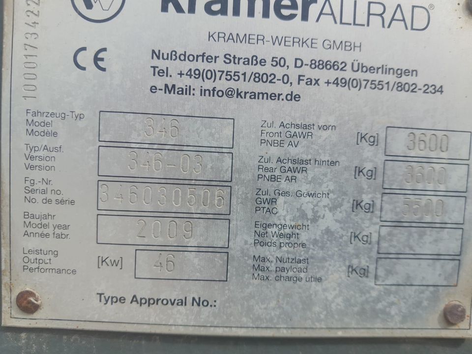 Kramer 750 Radlader in Bad Tölz