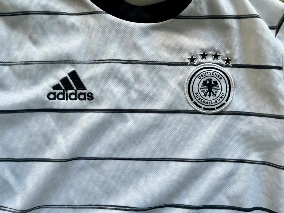 Deutschland Trikot, wie neu, Adidas, Gr. 176/164 in Mettmann