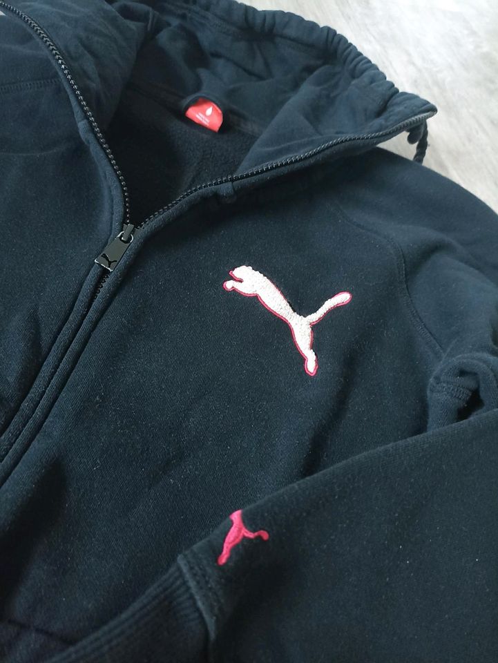 Sweatjacke Größe L/40 Puma schwarz in Nienburg (Weser)