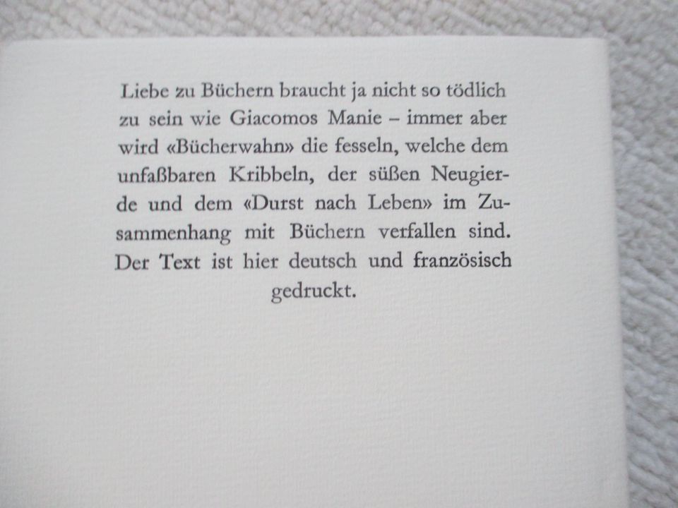 Bücherwahn; Gustave Flaubert; zweisprachig; in Olching