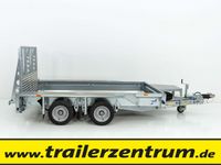 Baumaschinenanhänger 366x157cm 3,5to Aluboden Ifor GX125 #0453 Schleswig-Holstein - Altenholz Vorschau