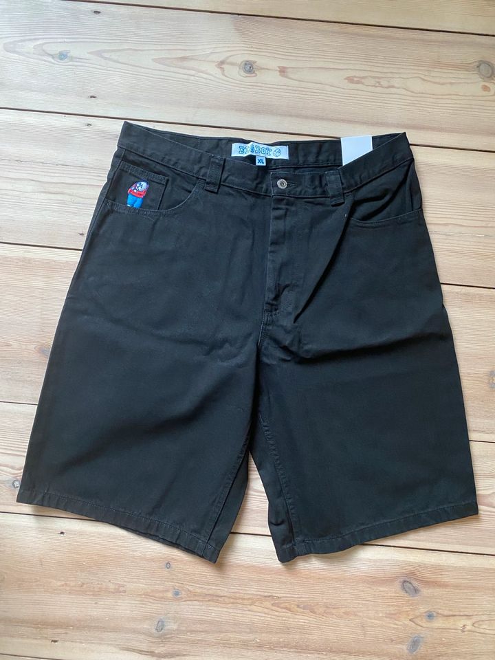 Polar Skate Co., Big Boy Shorts, Black in Berlin