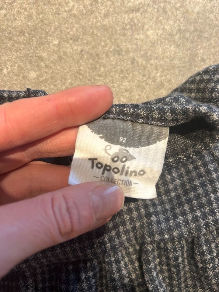 Topolino Kleid Mädchen grau 92 in Füssen