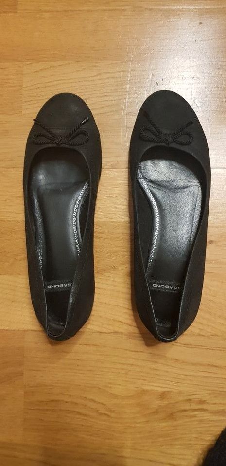 VAGABOND Ballerina SEHR GUTER ZUSTAND schwarz Halbschuhe Gr. 38 in Leipzig