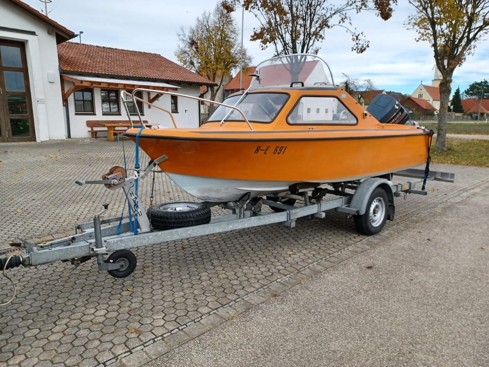 Sonderpreis!Crescent 495 140PS Hille Boot Motorboot inkl. Trailer in Ingolstadt