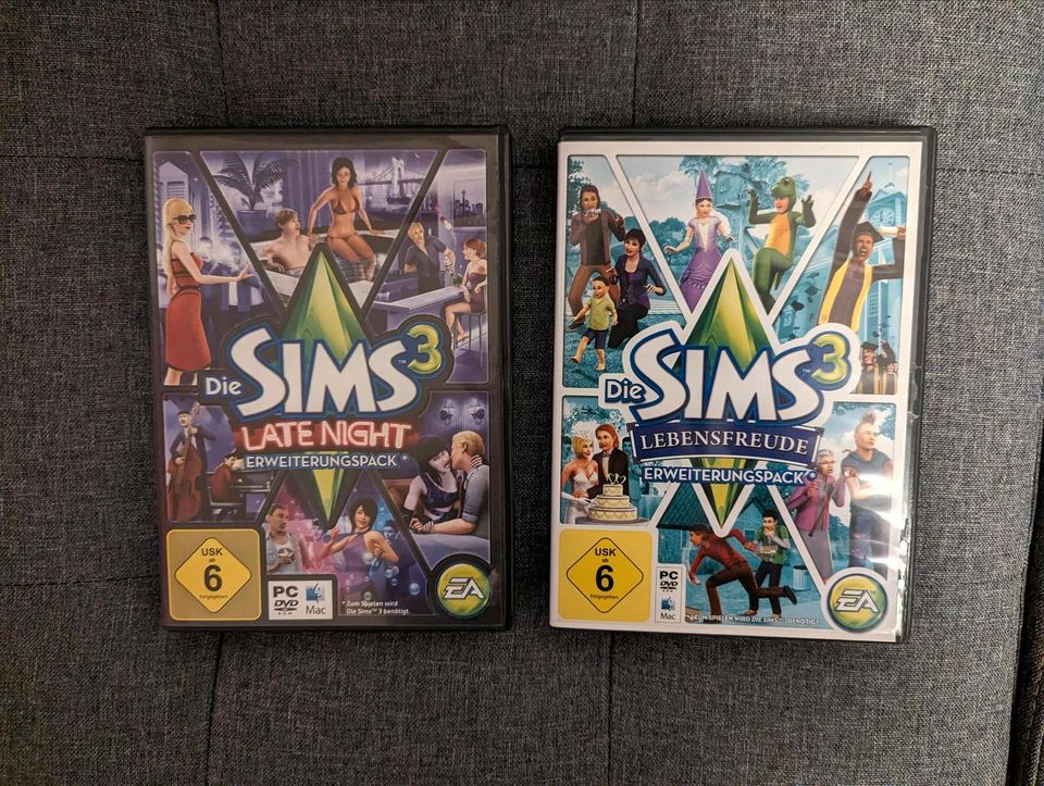Die Sims 3 - Lebensfreude & Late Night Erweiterungen (PC) in Flensburg