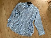 Bluse von ZARA Gr. M 38/ 40 hellblau  mit weißen Punkten Duisburg - Rheinhausen Vorschau