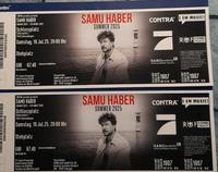 Samu Haber Konzertkarten  19. Juli Schlossplatz Emmendingen Baden-Württemberg - Lahr (Schwarzwald) Vorschau