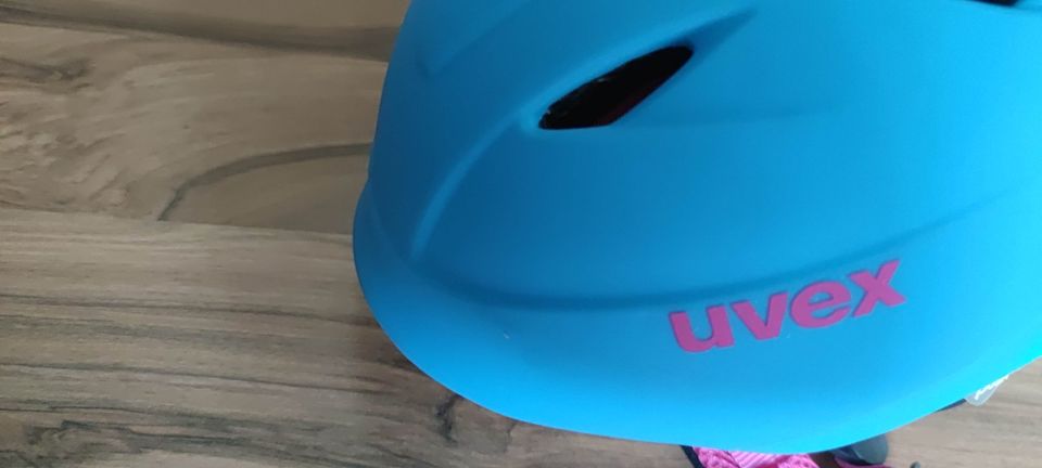 uvex - blau / rosa Kinderskihelm in Gr. 54/58 cm - TOP in Stuttgart