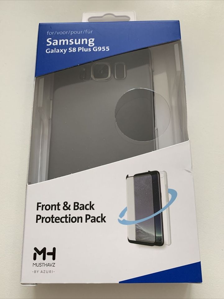 Musthavz Front & Back Protection Pack Real Glass für Samsung Gala in Illingen