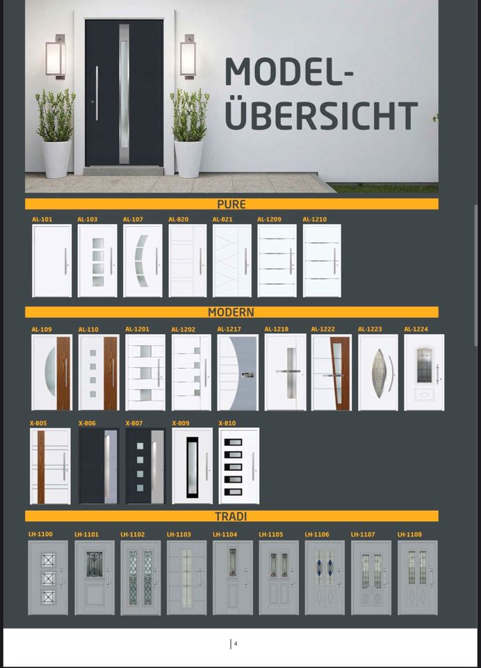 Haustüren Aluminium Haustüren mit RC2 Made in Germany REDUZIERT in Jülich