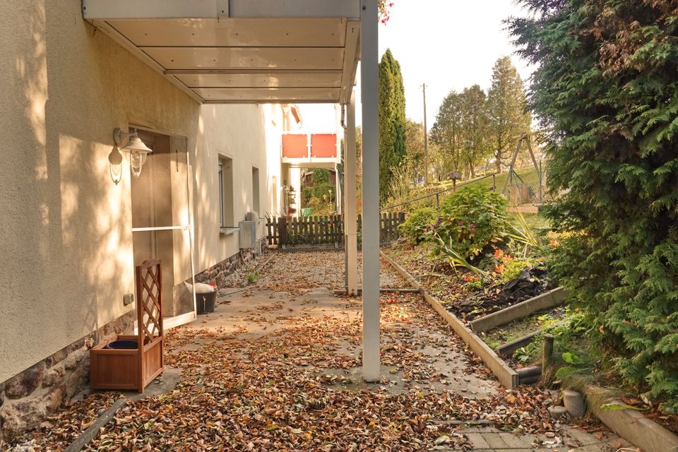 MFH - 6 sanierte Wohnungen - Balkone - Terrassen - Stellplätze - Gartenhäuser in Colditz
