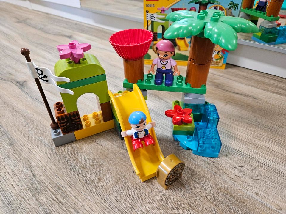 ❤️ Lego Duplo 10513 Nimmerland Versteck Peter Pan komplett in Gundersheim