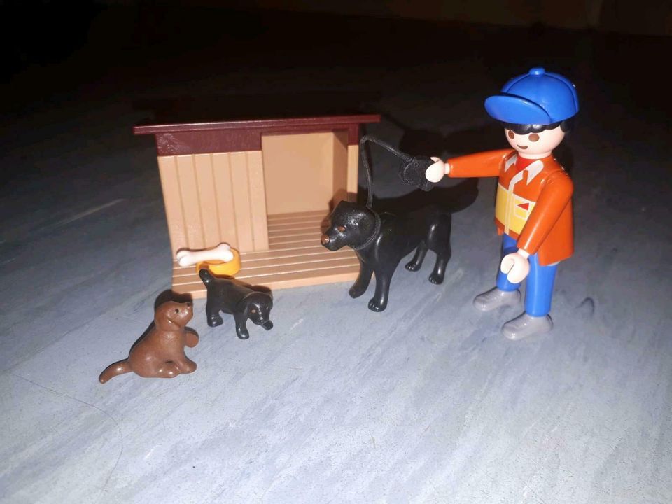 Playmobil Hofhund mit Welpen 5125-A in Frankfurt am Main