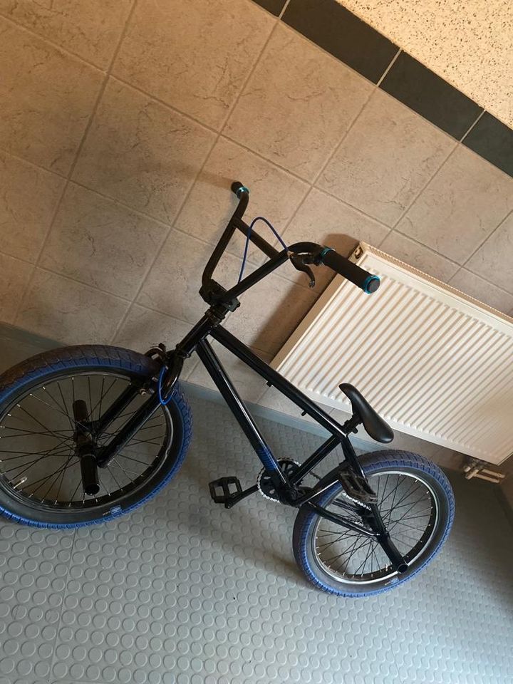 schwarzes BMX- Rad - gebraucht in Chemnitz