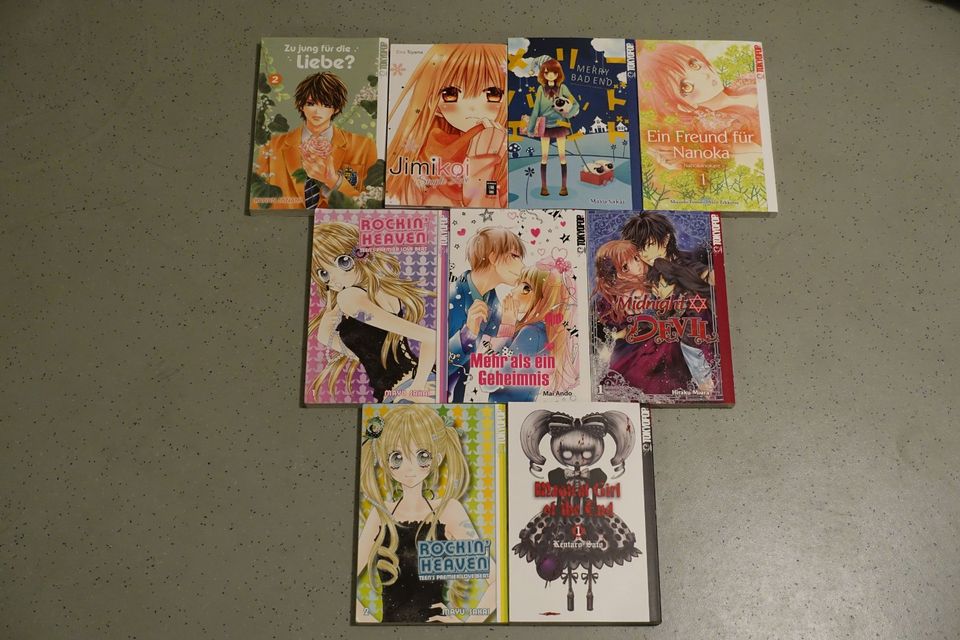 verschiedene Mangas in Berlin