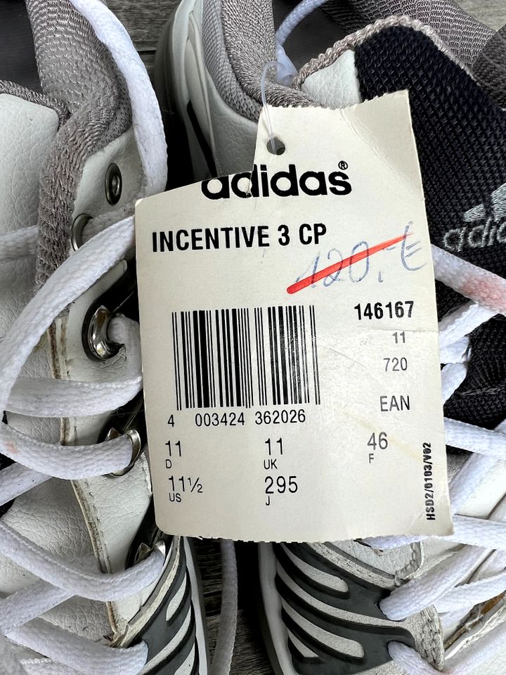 Adidas Incentive Torson i3 CP Hallenschuhe Tennis neu Gr. UK 11 in Much