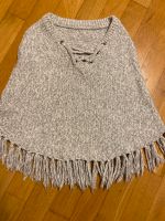 Poncho H&M Größe 140/152 grau Nordrhein-Westfalen - Monheim am Rhein Vorschau