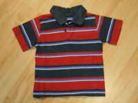 Poloshirt/Shirt, rot-blau gestreift, Gr. 104/110, für 2,50€ Thüringen - Jena Vorschau