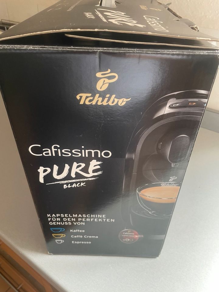 Neue Cafissimo Pure black Kaffemaschine in Essen