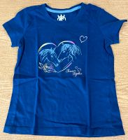 Alive T-Shirt Gr. 128 blau Pferd Hessen - Roßdorf Vorschau