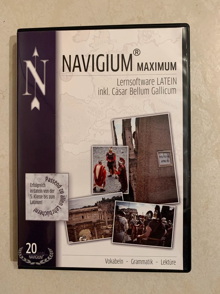 NAVIGIUM MAXIMUM Lernsoftware Latein incl. Cäsar Bellum Gallicum in Kastellaun