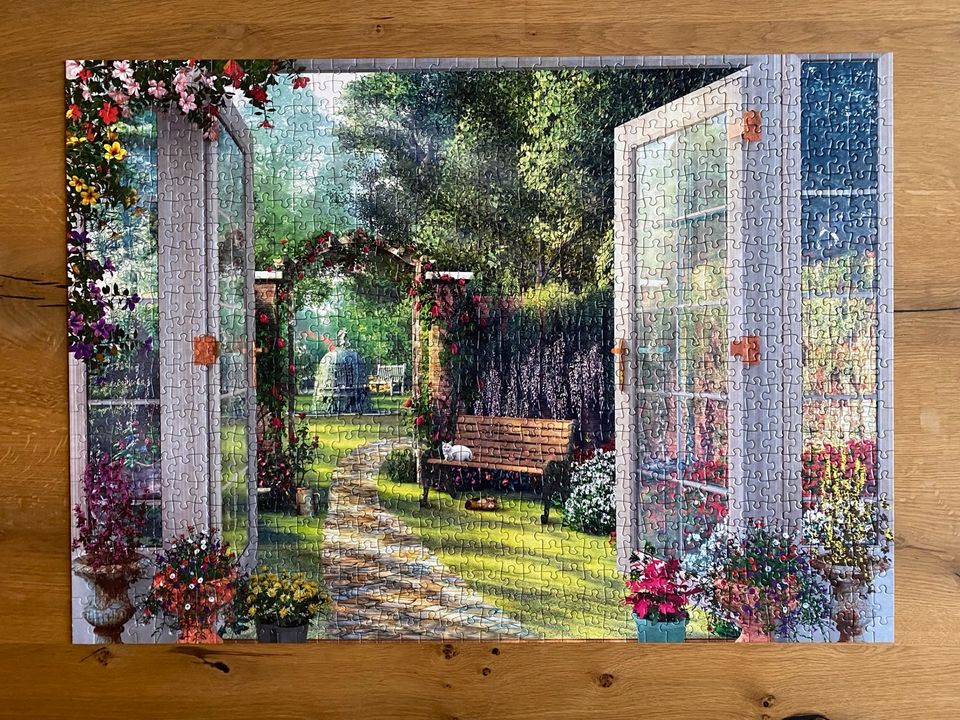 1000er Puzzle Garten von Schmidt - Verkauf oder Tausch in Berlin