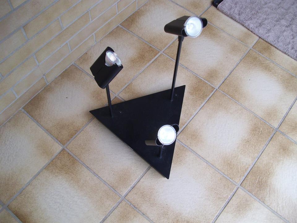 IKEA Strahler 3x20W 230/12V Spot Deckenlampe Dreieck, schwarz in Borken