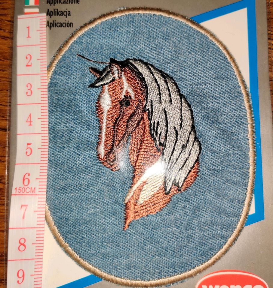 Pferde Horse Patches/Aufbügler/Aufnäher 70er/80er Jahre OVP Samml in Groß-Gerau