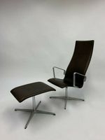 Fritz Hansen Sessel Oxford mit Ottomane Leder Refurbished West - Höchst Vorschau