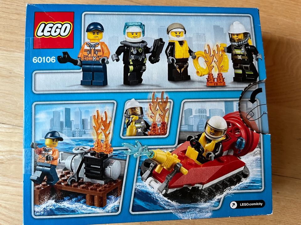 Lego City 60106 Feuerwehr komplett in Wettstetten