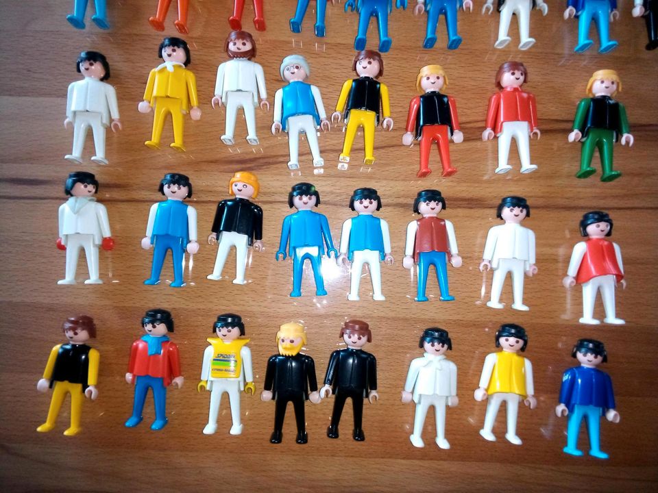 Playmobil Sammlung aus den 80 er / 90 er Konvolut in Dittelsheim-Heßloch