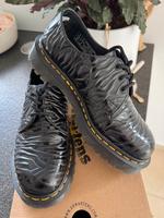 Dr. Martens 1461 BEX Zebra Gloss Emboss Smooth black Hessen - Weiterstadt Vorschau