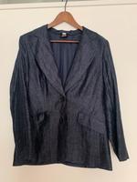 Madeleine 40 M L Blazer schimmernd dunkelblau Leinen Bayern - Ingolstadt Vorschau
