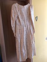 Knielanges Brautkleid aus Wildseide mit schwarzen Punkten Bayern - Wörth Kr. Erding Vorschau