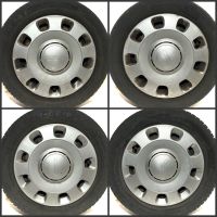 Fiat 500 Stahl-Felgen + Radkappen LK 4x98 ET35 Reifen 175/65 R14 Nordrhein-Westfalen - Nottuln Vorschau