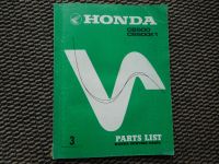 Honda CB 500 / CB 500K1 Ersatzteilkatalog (Parts List) Niedersachsen - Isernhagen Vorschau