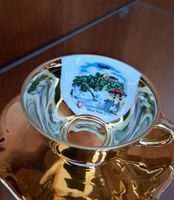 Souvenirtasse mot Untertasse "Rheinfall Schlössli Wörth" Bayern - Holzkirchen Vorschau