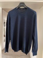 Strenesse Man Pullover, M, blau-Melange, Rundhals, 100%Schurwolle Baden-Württemberg - Weinsberg Vorschau